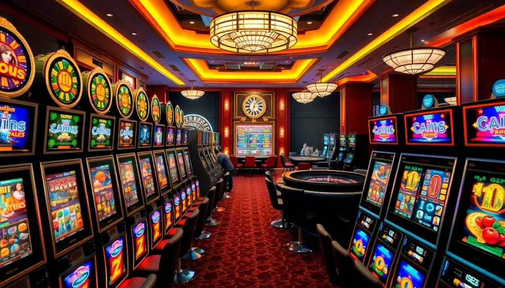 Spin to win on Slot Online machines in a vibrant casino atmosphere