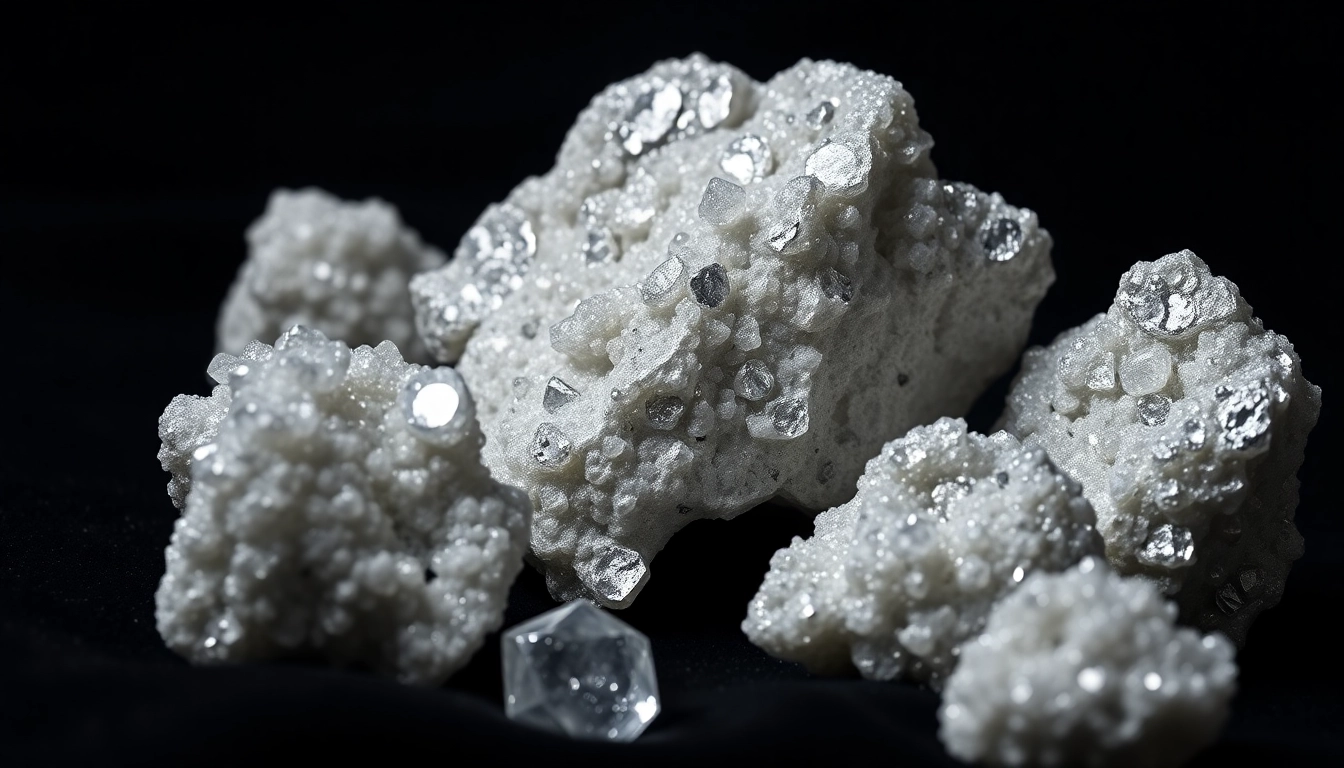 Showcasing minerals rhodium with lustrous surface textures and elegant composition.