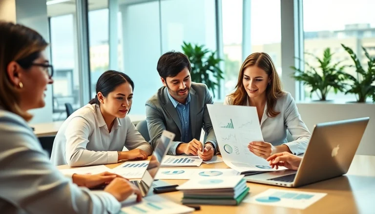 Expert team at a bookkeeping firm in Abu Dhabi providing quality financial services.