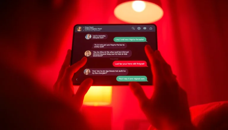 Engaging ai chat porn interface with intimate, inviting atmosphere and vibrant colors.