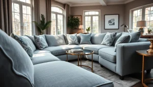 Showcase how https://corner-sofas.co.uk offers stylish corner sofas in a cozy living room.