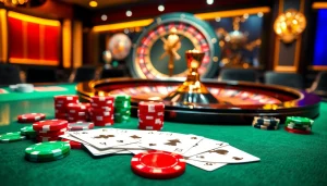 Play thrilling games at sunwin88.art with exciting casino tables and vibrant poker chips.