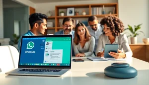 Understanding What is a CRM for WhatsApp through a professional team collaborating in a modern office.
