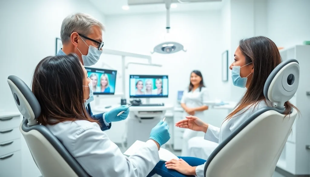 Veneers Malaysia: Professional dental treatment for porcelain veneers in a modern clinic.