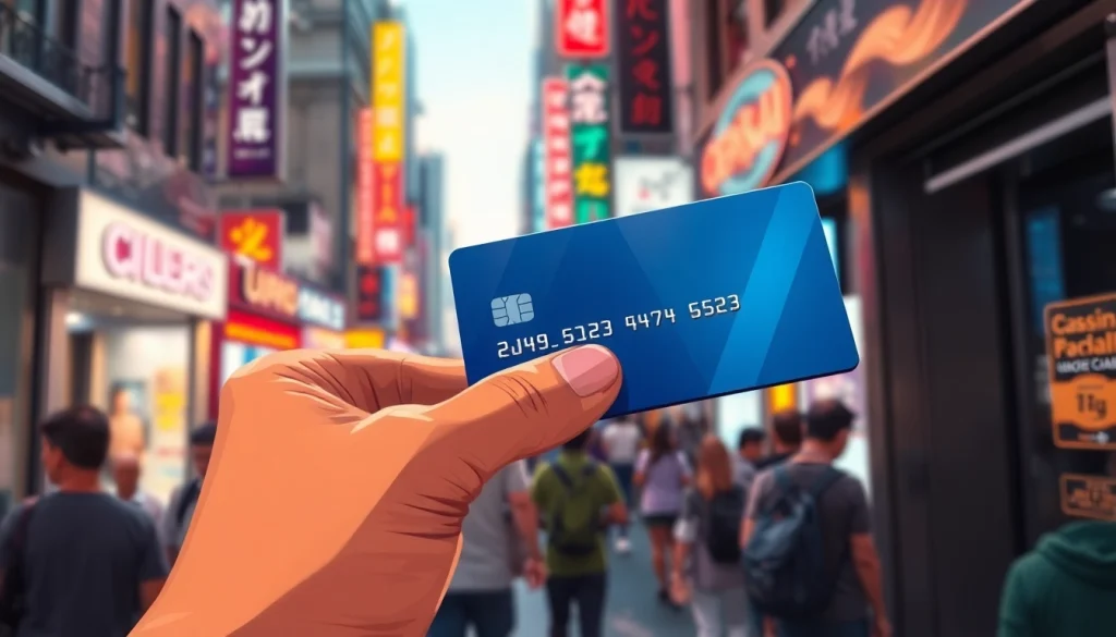 카드깡을 이용한 현금 인출을 시각적으로 표현한 이미지