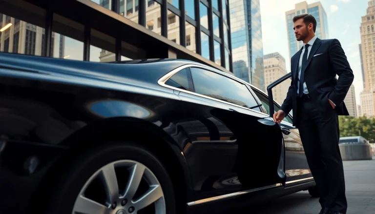 Experience premium black car service vancouver with a professional chauffeur and luxury sedan.