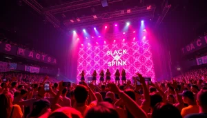 Catch the latest Blackpink news as they perform with electrifying energy during their concert.