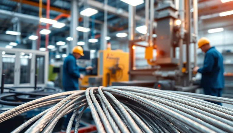 Visual representation of a flexible wire manufacturer showcasing dynamic engineering and innovation.