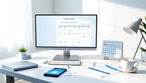 IPVA GO 2026 payment calendar displayed on a professional desktop setup.
