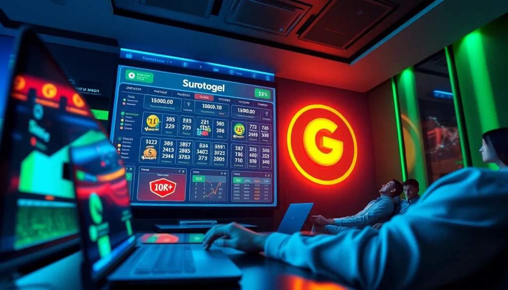 Antarmuka permainan online Sumotogel yang menampilkan gameplay mendebarkan dengan pengguna yang sedang beraksi.