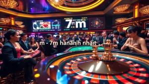 Experience 7m nhanh nhất with thrilling casino games and live scores at this vibrant gambling environment.