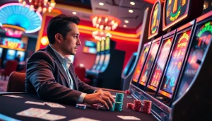 Experience the thrill of playing idn slot 777 with excitement and vibrant casino ambiance.