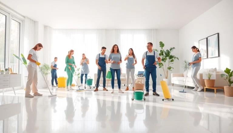 Providing top-notch cleaning services near me in a modern home atmosphere with sparkling surfaces.