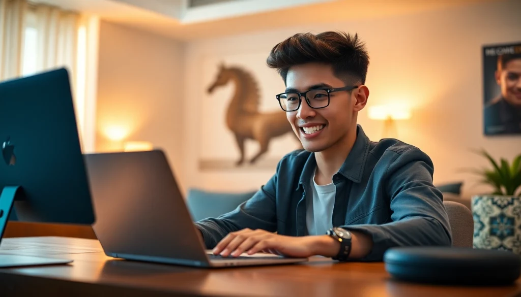 Depozitsiz Mostbet oynamaq imkanı ilə gənc müştərinin maraqlı görüntüsü.