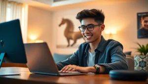 Depozitsiz Mostbet oynamaq imkanı ilə gənc müştərinin maraqlı görüntüsü.