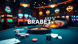 Experience the thrill of winning at BRABET's vibrant online casino.