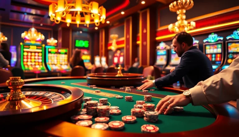 Experience high-stakes gaming at bdtk66.one, featuring intense poker gameplay and dazzling casino elements.