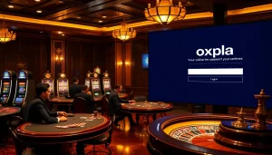 Experience the thrill of gambling as you access oxplay login for live casino action.