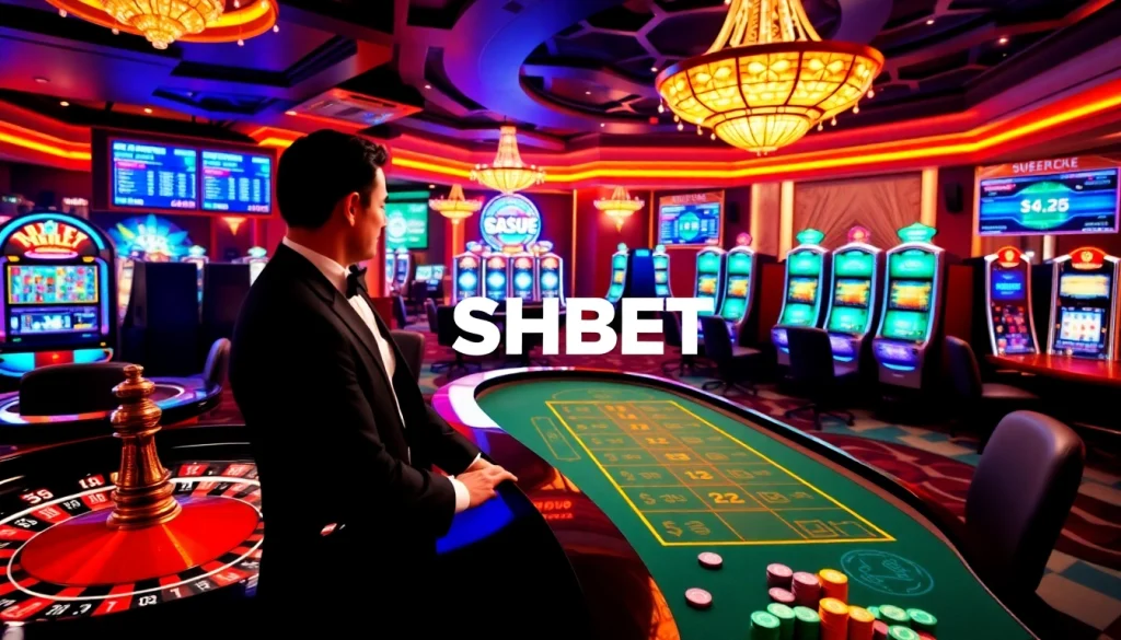 Experience the thrill of SHBET with dynamic casino games and vibrant betting options.