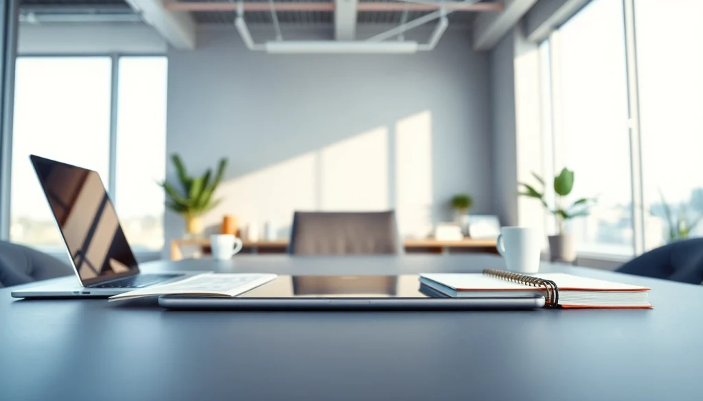 Usando el iPad Pro 11 pulgadas sobre un escritorio moderno y minimalista en un ambiente luminoso.