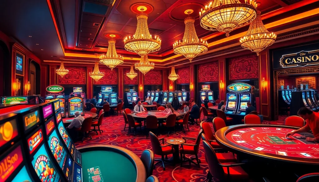 Découvrez l'excitation du meilleur casino en ligne avec des tables de jeu vibrantes et des machines à sous éblouissantes.