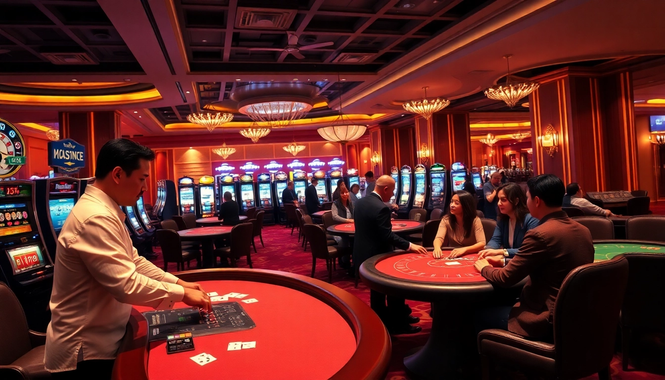 Découvrez l'excitation au meilleur casino en ligne avec des jeux captivants et une décoration vibrante.