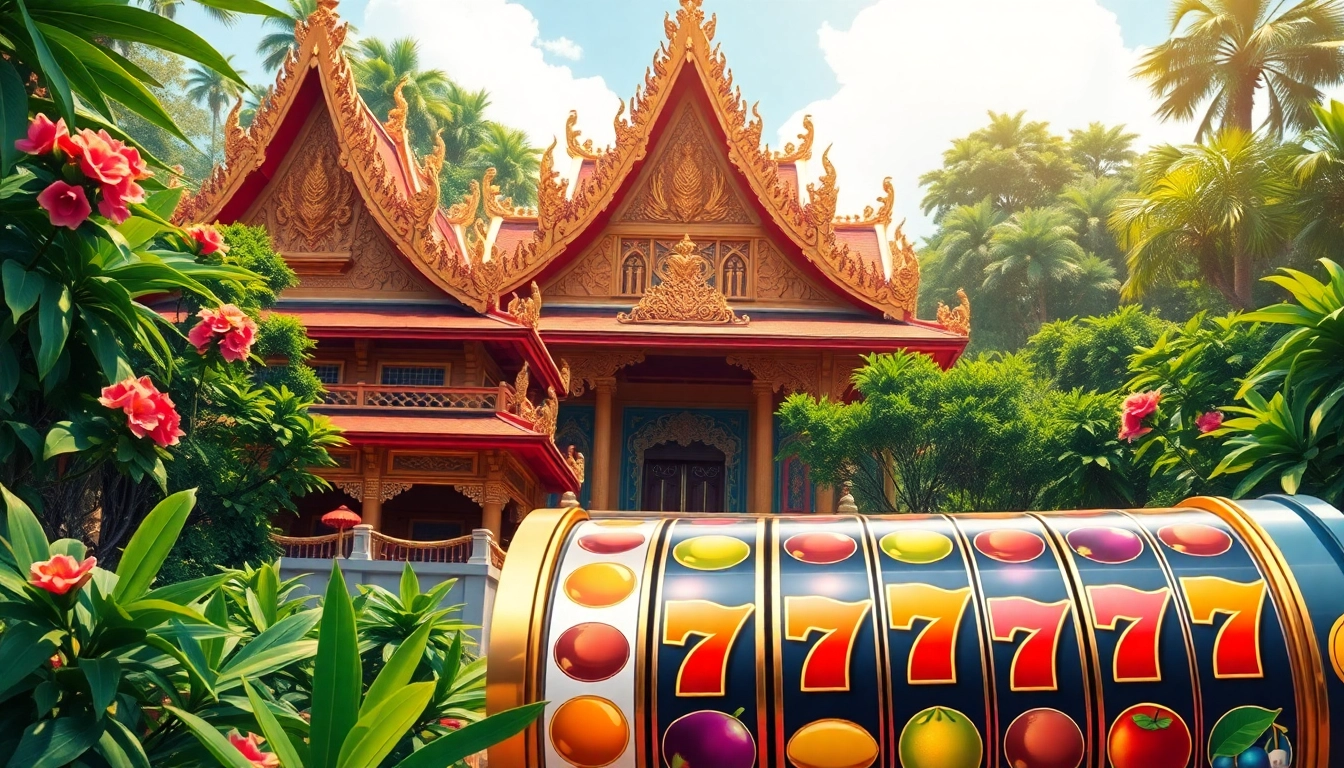 เล่นสล็อตในวัดไทยที่มีเครื่องสล็อตที่สวยงาม