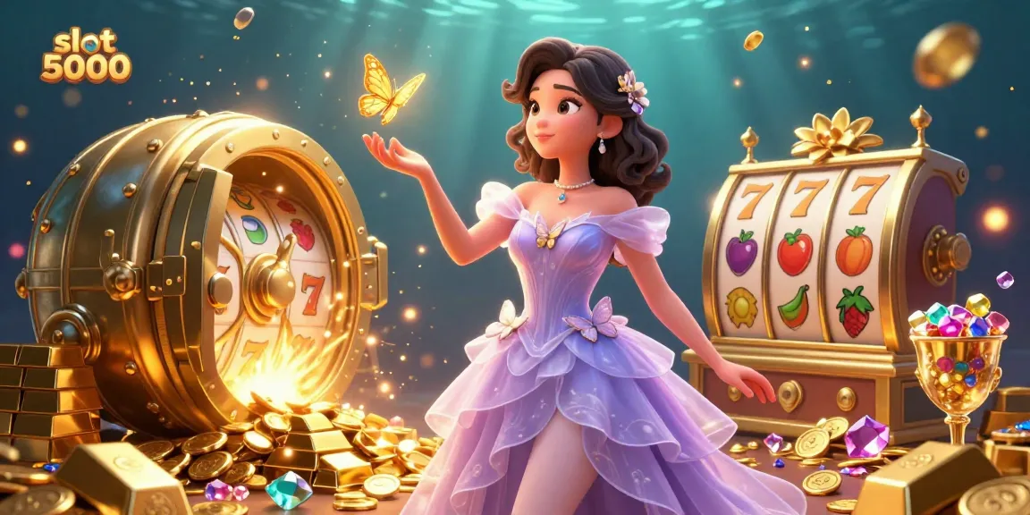 Join the excitement of slot 5000 with vibrant casino elements and enchanting visuals.