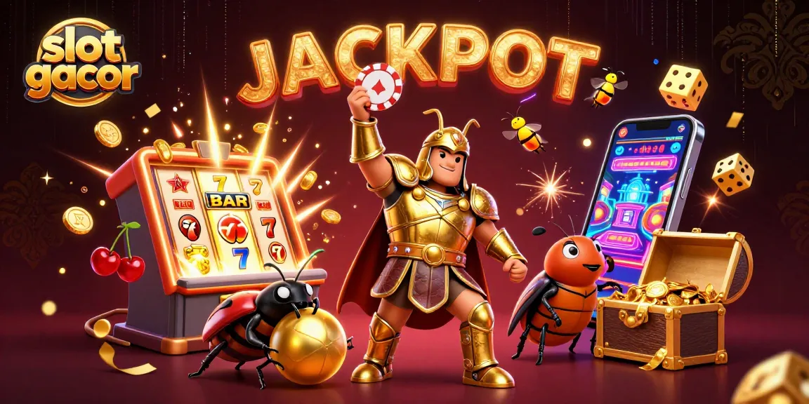 Slot gacor mengungkap keseruan jackpot dengan simbol slot yang menarik dan karakter unik.