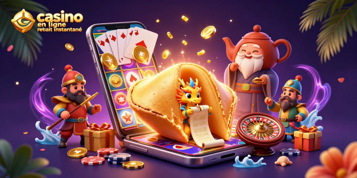 Explorez le casino en ligne retrait instantané avec un dragon sage et des éléments de jeu captivants.