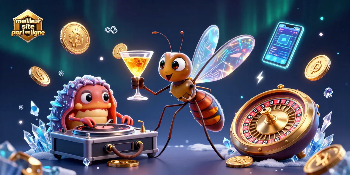 Pariez sur le meilleur site de paris en ligne avec une illustration captivante de personnages animés au casino.
